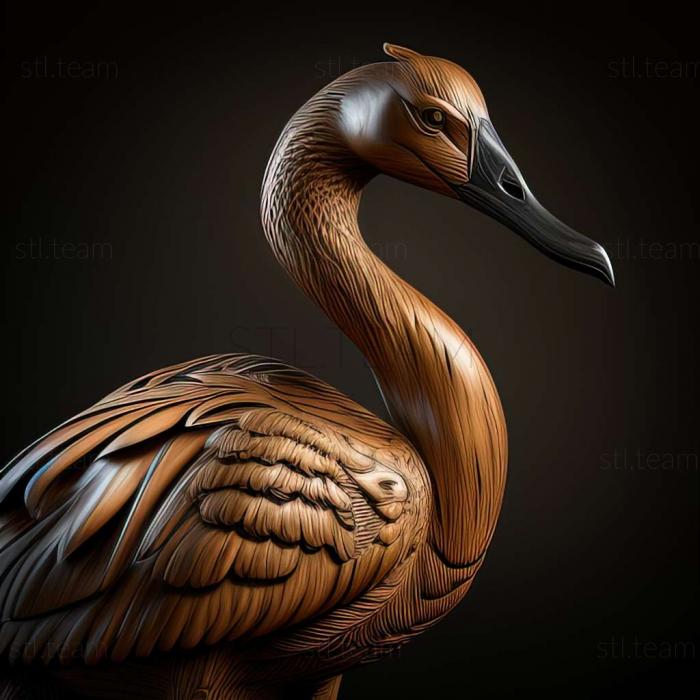 3D модель Branta hylobadistes (STL)